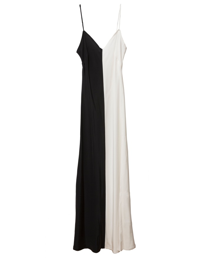 Black & White Slip Dress. Kamila Dmowska (1)