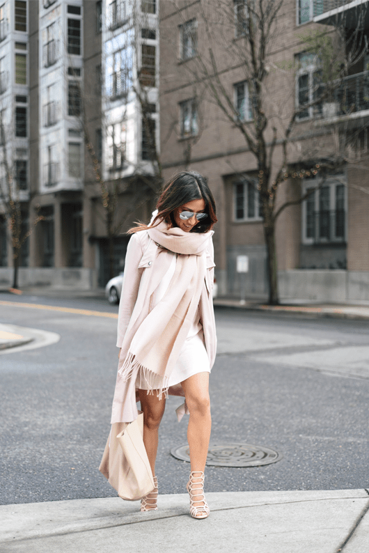 Crystalin Marie in Kamila Dmowska Dress