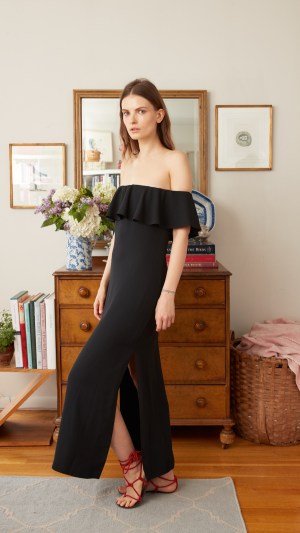 Francesca black dress Kamila Dmowska