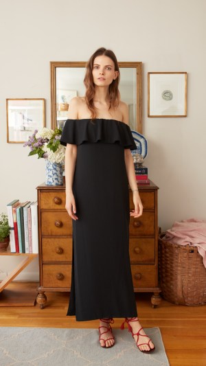 Francesca Black Dress